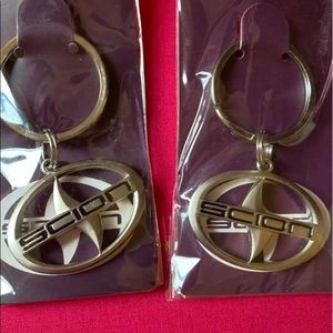 2 scion key chains